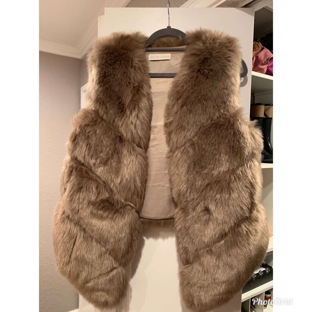 ‘KATIE’ Faux Fur Vest